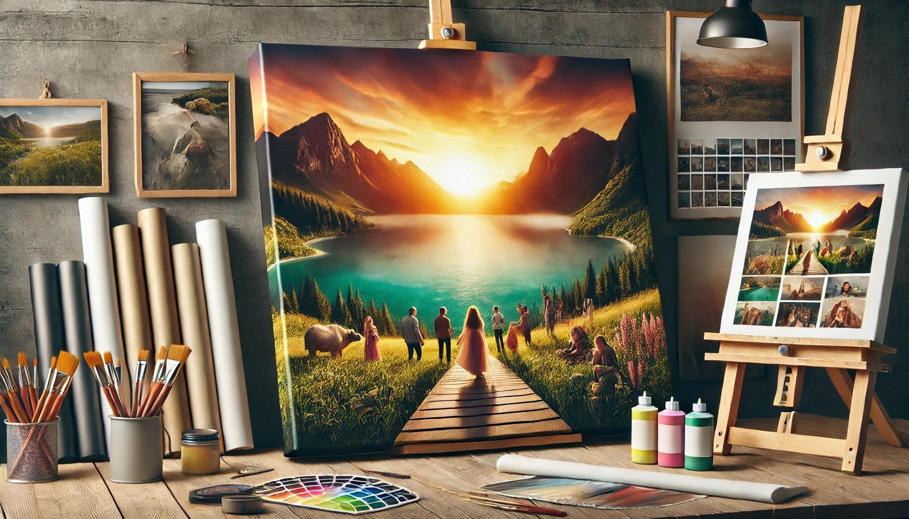 Custom canvas prints Canvas